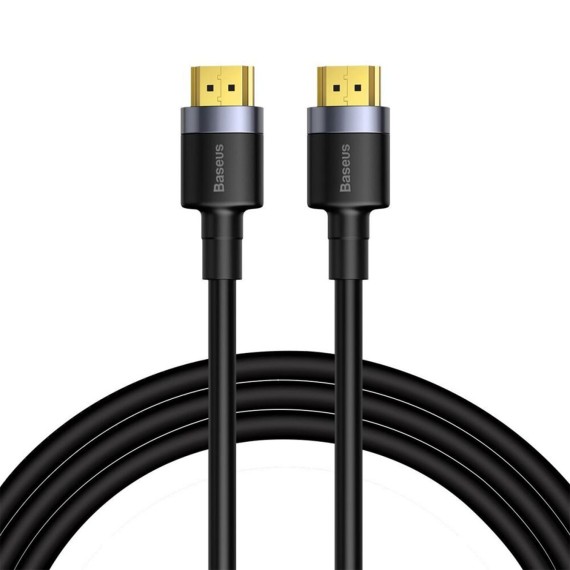 Մալուխ BASEUS HORIZONTAL 4KHDMI MALE TO 4K HDMI MALE 1M CADKLF-E01 (BK) 