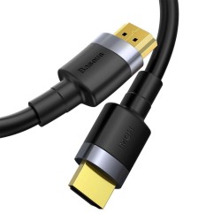 Մալուխ BASEUS HORIZONTAL 4KHDMI MALE TO 4K HDMI MALE 1M CADKLF-E01 (BK) 