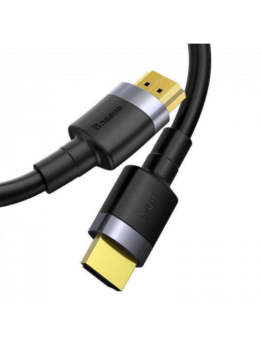 Кабель BASEUS HORIZONTAL 4KHDMI MALE TO 4K HDMI MALE 1M CADKLF-E01 (BK) 