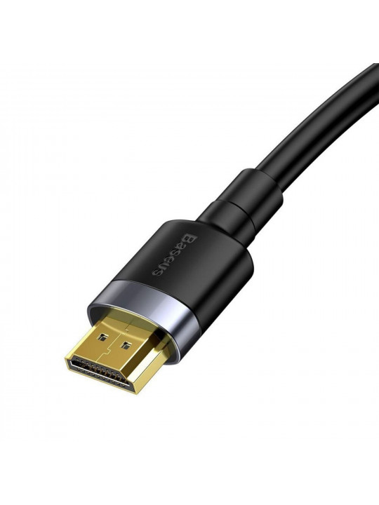 Кабель BASEUS HORIZONTAL 4KHDMI MALE TO 4K HDMI MALE 1M CADKLF-E01 (BK) 