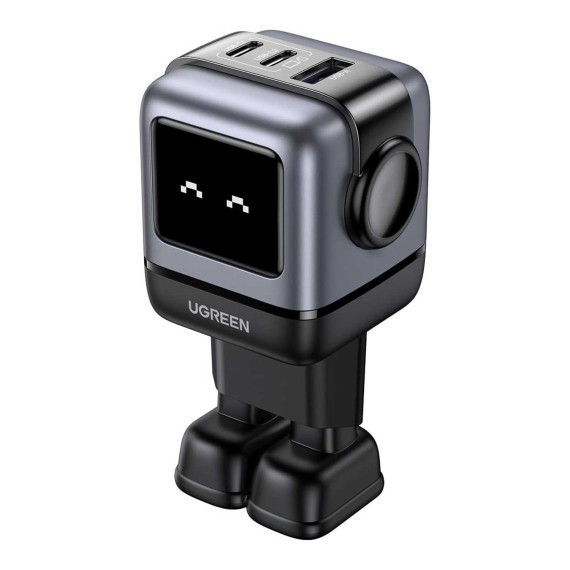 Power adapter UGREEN Uno RG Nexode GaN 65W (Grey) (25685B)