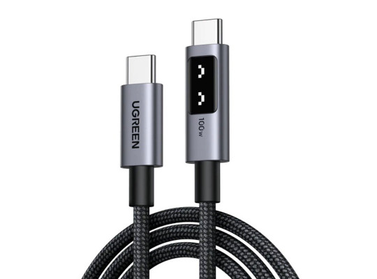 Кабель UGREEN Uno USB-C to USB-C 1m (Grey) (35501)