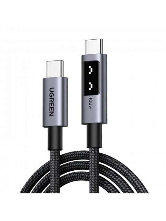 Кабель UGREEN Uno USB-C to USB-C 1m (Grey) (35501)