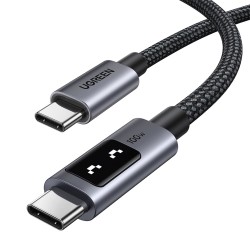 Մալուխ UGREEN Uno USB-C to USB-C 1m (Grey) (35501)