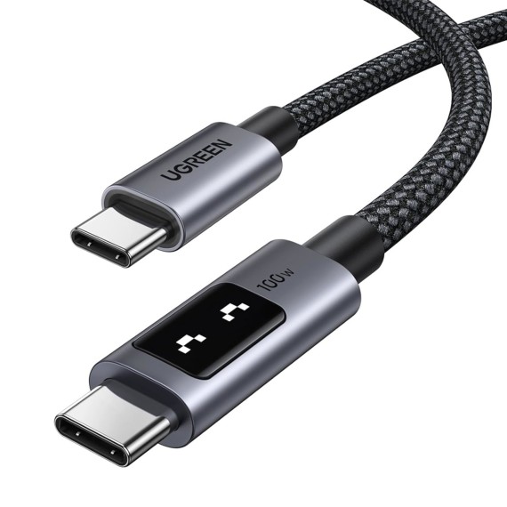 Кабель UGREEN Uno USB-C to USB-C 1m (Grey) (35501)