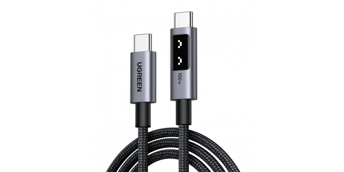 Кабель UGREEN Uno USB-C to USB-C 2m (Grey) (35512)