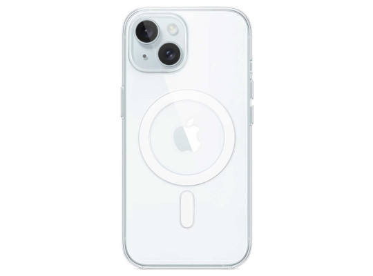 Cover for smartphone APPLE iPhone 15 Clear Case with MagSafe (MT203ZM/A)