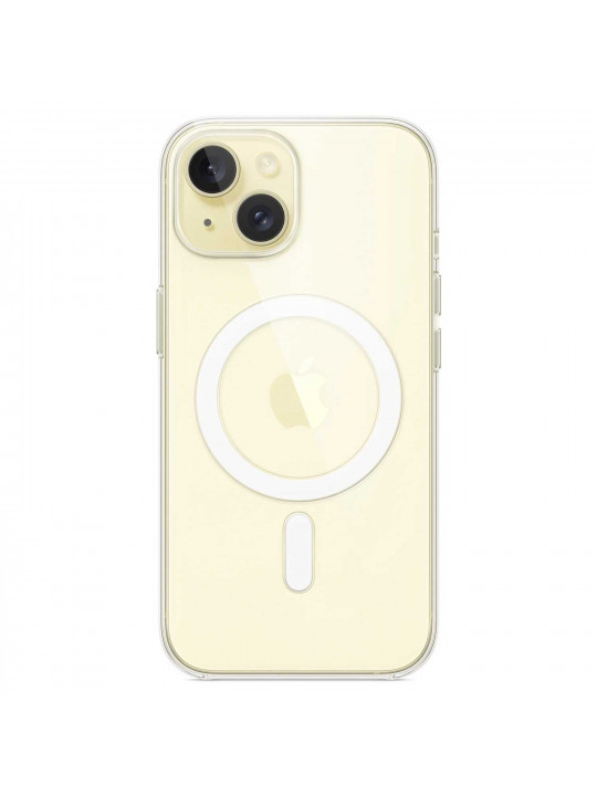 Հեռախոսի պատյան APPLE iPhone 15 Clear Case with MagSafe (MT203ZM/A)