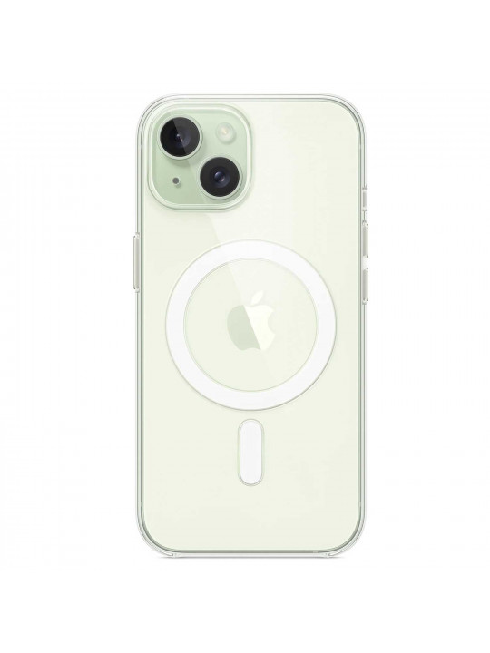 Հեռախոսի պատյան APPLE iPhone 15 Clear Case with MagSafe (MT203ZM/A)