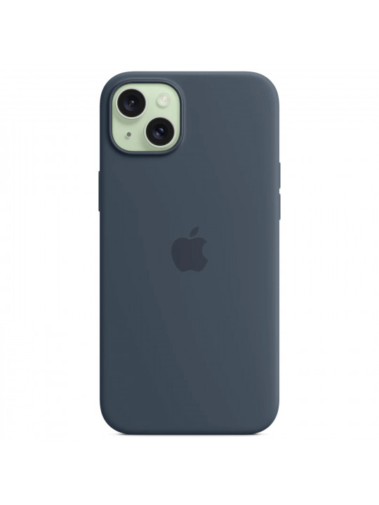 Հեռախոսի պատյան APPLE iPhone 15 Plus Silicone Case with MagSafe (Storm Blue) (MT123ZM/A)