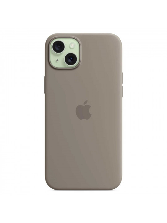 Հեռախոսի պատյան APPLE iPhone 15 Plus Silicone Case with MagSafe (Clay) (MT133ZM/A)