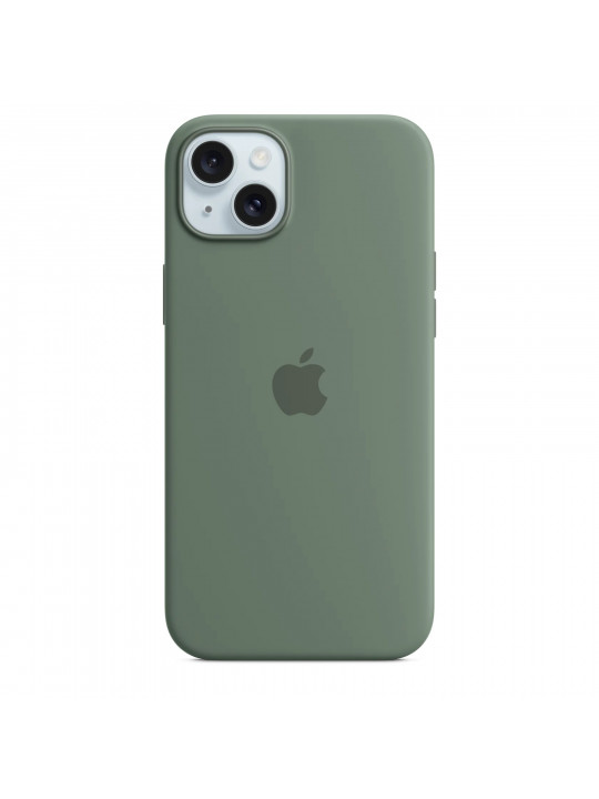 Հեռախոսի պատյան APPLE iPhone 15 Plus Silicone Case with MagSafe (Cypress) (MT183ZM/A)