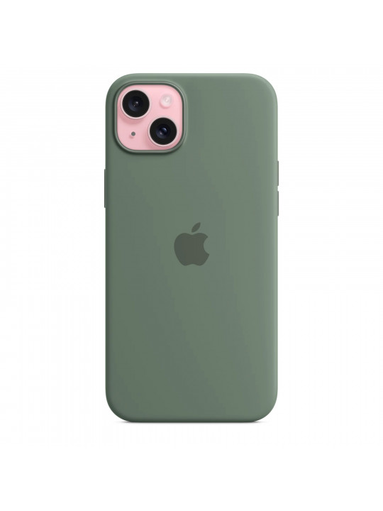 Հեռախոսի պատյան APPLE iPhone 15 Plus Silicone Case with MagSafe (Cypress) (MT183ZM/A)