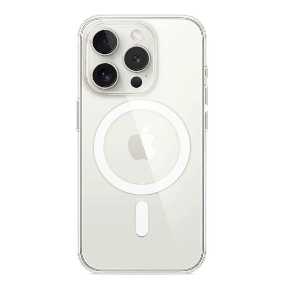 Cover for smartphone APPLE iPhone 15 Pro Clear case with MagSafe (MT223ZM/A)
