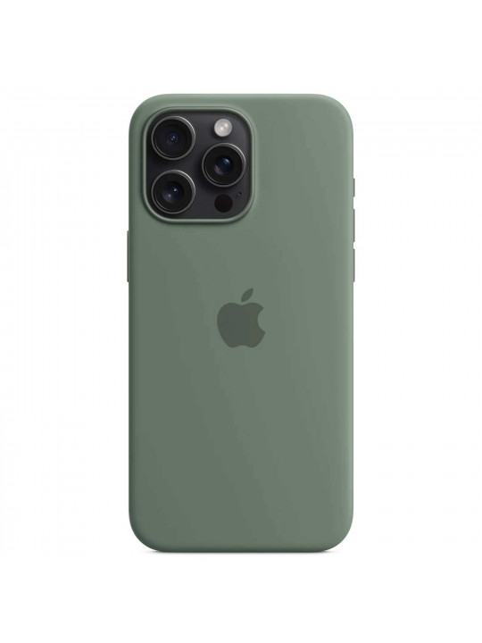 Հեռախոսի պատյան APPLE iPhone 15 Pro Max Silicone Case with MagSafe (Cypress) (MT1X3ZM/A)