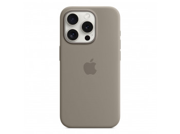 Հեռախոսի պատյան APPLE iPhone 15 Pro Silicone Case With MagSafe (Clay) (MT1E3ZM/A)