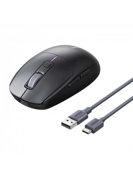 Mouse UGREEN MU103 WL (Black) (90539)