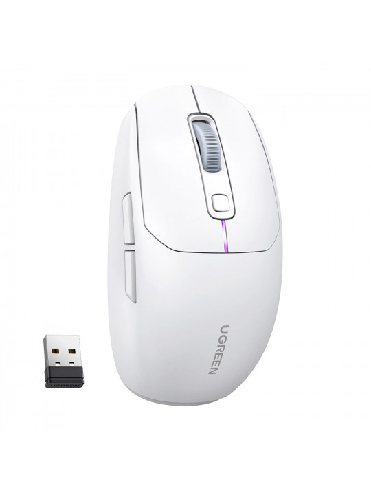 Mouse UGREEN MU103 WL (White) (15629)