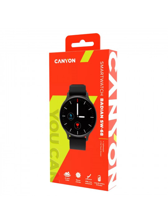 Smart watch CANYON Badian CNS-SW68BB (BK) 