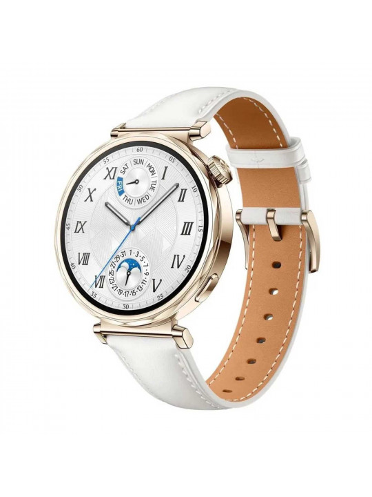 Смарт-часы HUAWEI WATCH GT5 41mm White Composite Leather Strap Jana-B19 (White) (55020DHA)