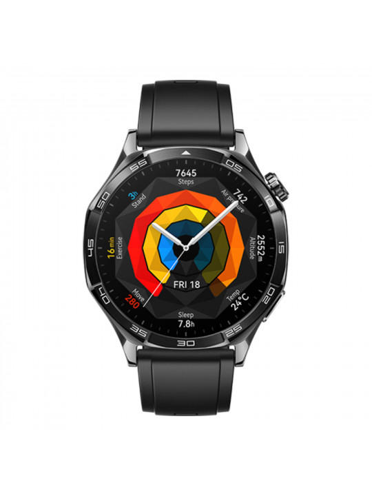 Смарт-часы HUAWEI WATCH GT5 46mm Black Fluoroelastomer Vili-B19 (Black) (55020DGL)