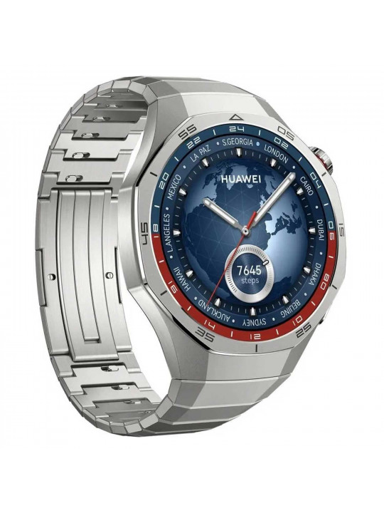 Սմարթ ժամացույց HUAWEI WATCH GT5 Pro 46mm Titanium Strap Vili-B29 (Titanium) (55020DGG)