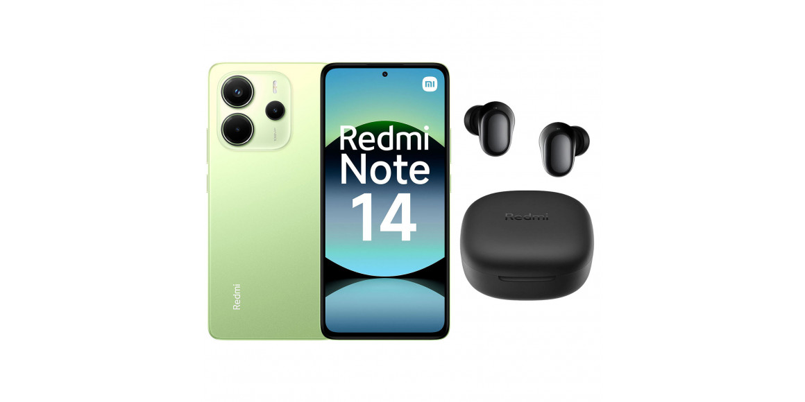 Սմարթ հեռախոս XIAOMI REDMI NOTE 14 4G 8GB 256GB (Lime Green) (24117RN76O)