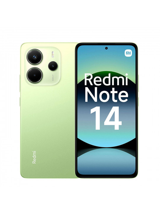 Смартфон XIAOMI REDMI NOTE 14 4G 8GB 256GB (Lime Green) (24117RN76O)