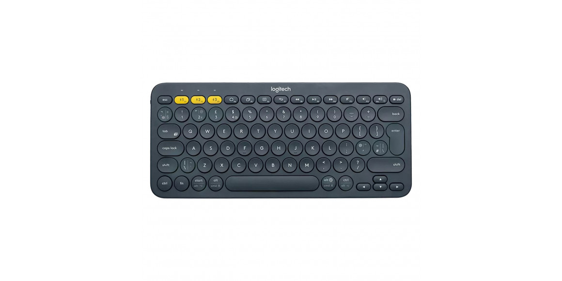 Keyboard LOGITECH K380 MULTI-DEVICE BLUETOOTH (DARK GREY) (L920-007584)