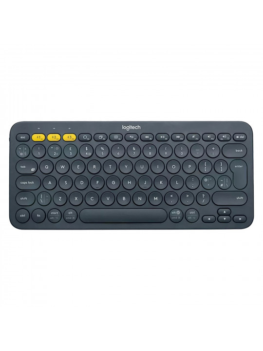 Ստեղնաշար LOGITECH K380 MULTI-DEVICE BLUETOOTH (DARK GREY) (L920-007584)