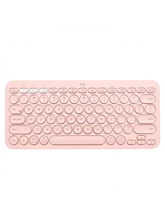 Keyboard LOGITECH K380 MULTI-DEVICE BLUETOOTH (ROSE) (L920-010569)