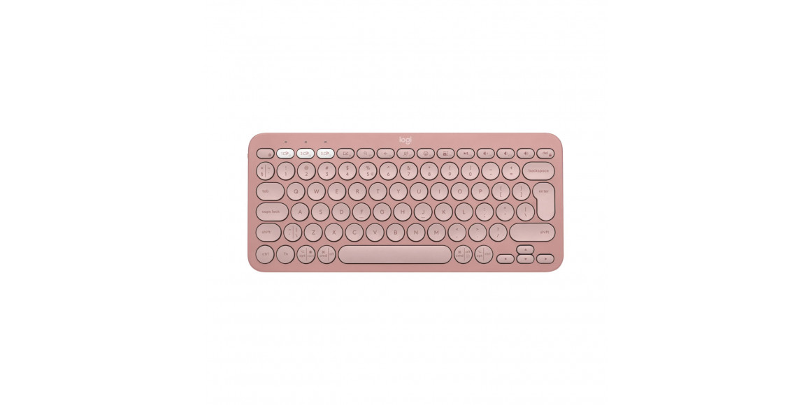 Keyboard LOGITECH K380s Pebble Keys 2 (Rose) (L920-011853)