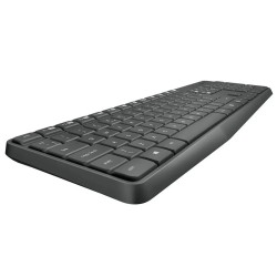Keyboard LOGITECH MK235 WIRELESS COMBO + MOUSE (GREY) (L920-007948)