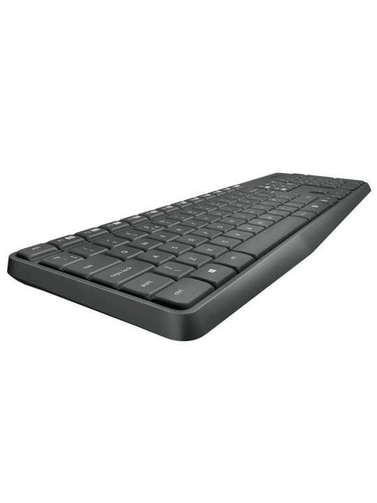 Keyboard LOGITECH MK235 WIRELESS COMBO + MOUSE (GREY) (L920-007948)