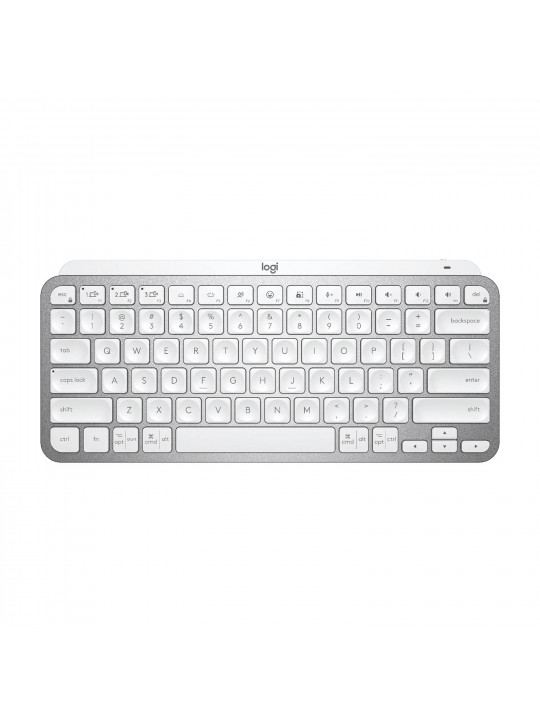 Keyboard LOGITECH MX KEYS MINI BLUETOOTH (PALE GREY) (L920-010502)