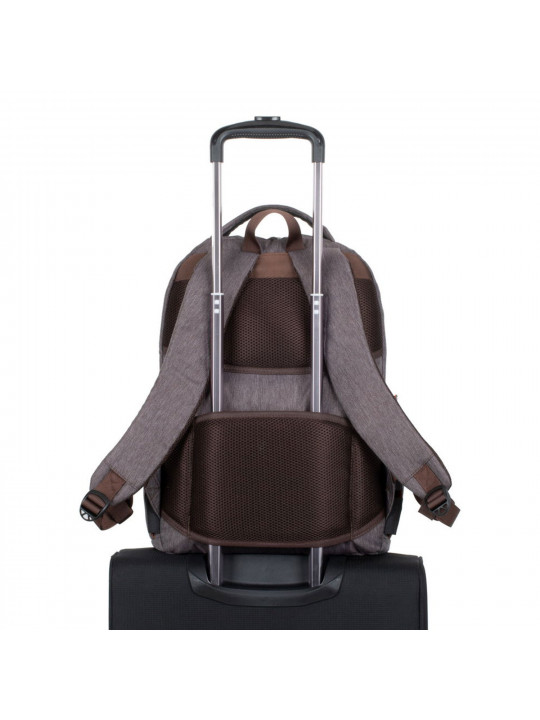 Պայուսակներ դյուրակիր համակարգչի RIVACASE 7761 Laptop Backpack 15.6 (Mocha) 