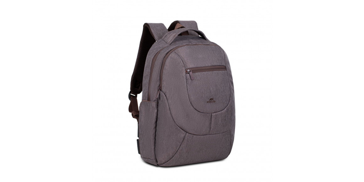 Պայուսակներ դյուրակիր համակարգչի RIVACASE 7761 Laptop Backpack 15.6 (Mocha) 