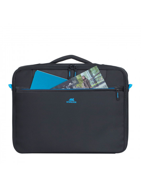 Bag for notebook RIVACASE 8087 CLAMSHELL 16 (BK) 