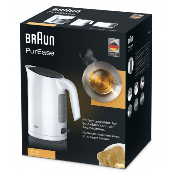 Чайник электрический BRAUN WK3100WH 