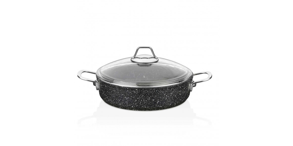 Кастрюли FALEZ BLN3008 BLACK LINE S.S HANDLE SAUCEPAN 30CM 