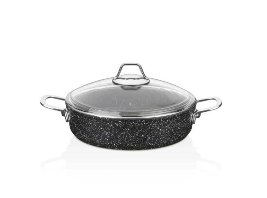 Կաթսաներ FALEZ BLN3008 BLACK LINE S.S HANDLE SAUCEPAN 30CM 