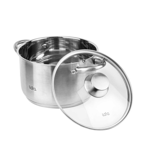 Casserols LARA LR02-268 S/STEEL AFINA 20CM 3.9L 