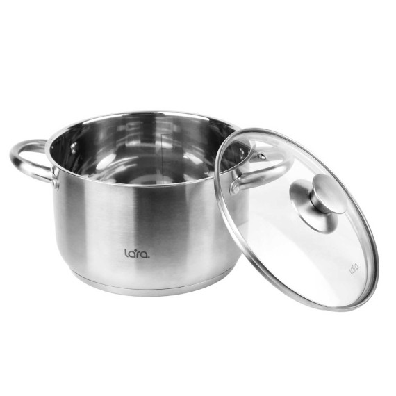 Casserols LARA LR02-268 S/STEEL AFINA 20CM 3.9L 