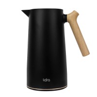 Termos LARA LR04-84 BLACK WOOD HANDLE 1000ML 