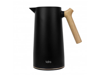 Termos LARA LR04-84 BLACK WOOD HANDLE 1000ML 