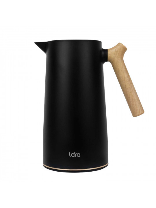 Թերմոս LARA LR04-84 BLACK WOOD HANDLE 1000ML 