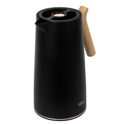 Termos LARA LR04-84 BLACK WOOD HANDLE 1000ML 