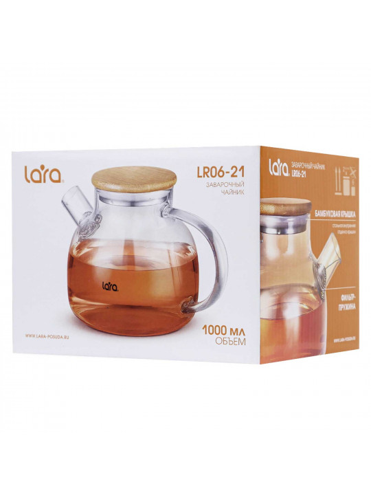 Kettles/tea makers LARA LR06-21 BAMBOO COVER 1000ML 