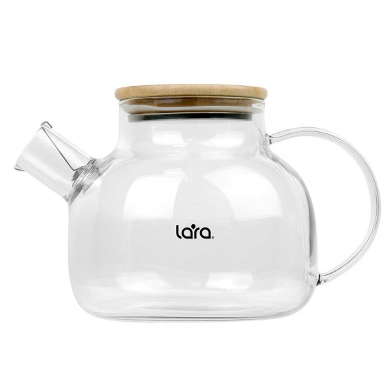 Чайники/заварники LARA LR06-21 BAMBOO COVER 1000ML 