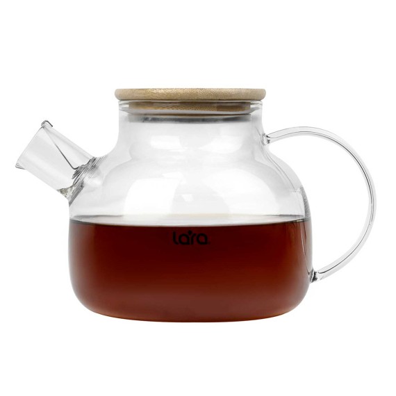 Чайники/заварники LARA LR06-21 BAMBOO COVER 1000ML 
